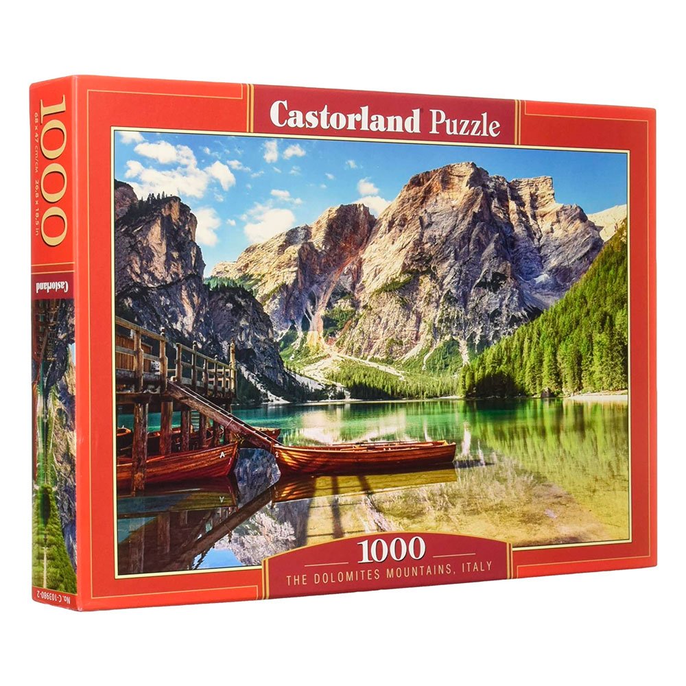 PUZZLE CASTORLAND 1000 PIEZAS THE DOLOMITES MOUNTAINS, ITALY PUZZLE CASTORLAND 1000 PIEZAS THE DOLOMITES MOUNTAINS, ITALY